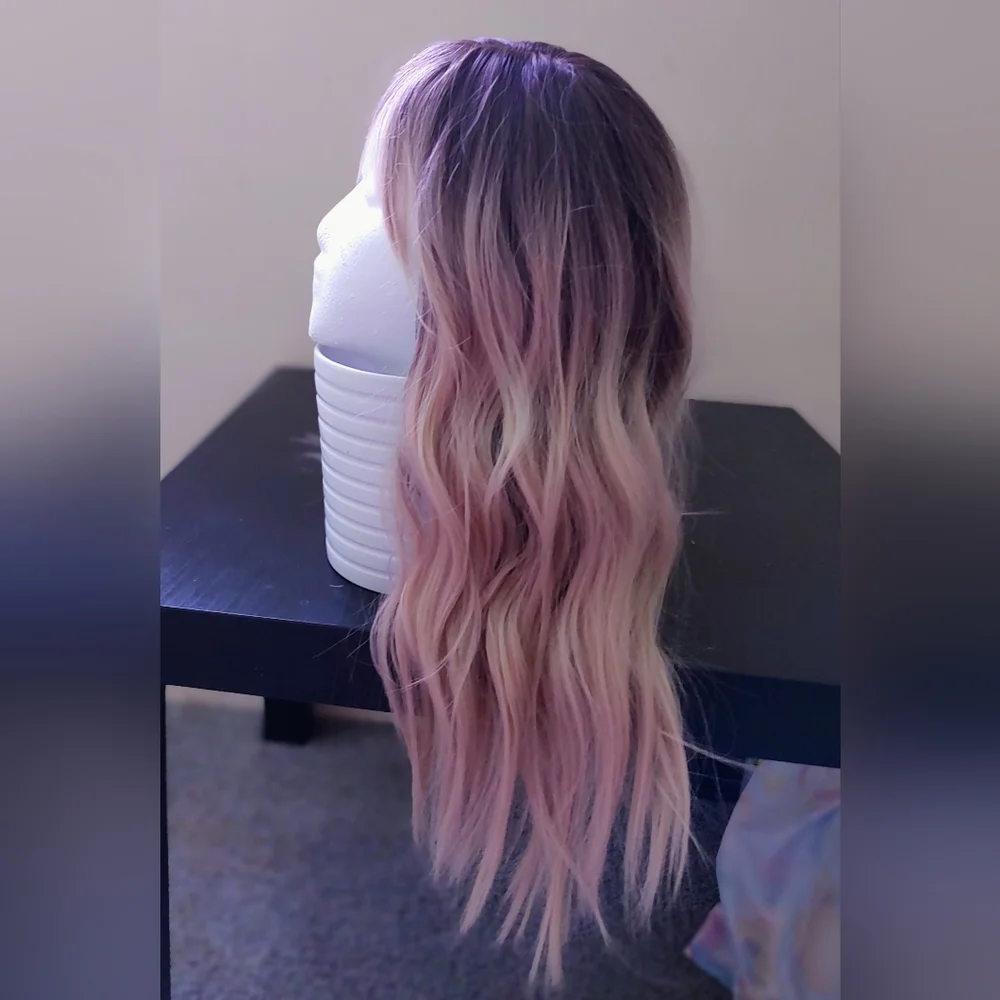 Stylish Ombre Blonde Wig